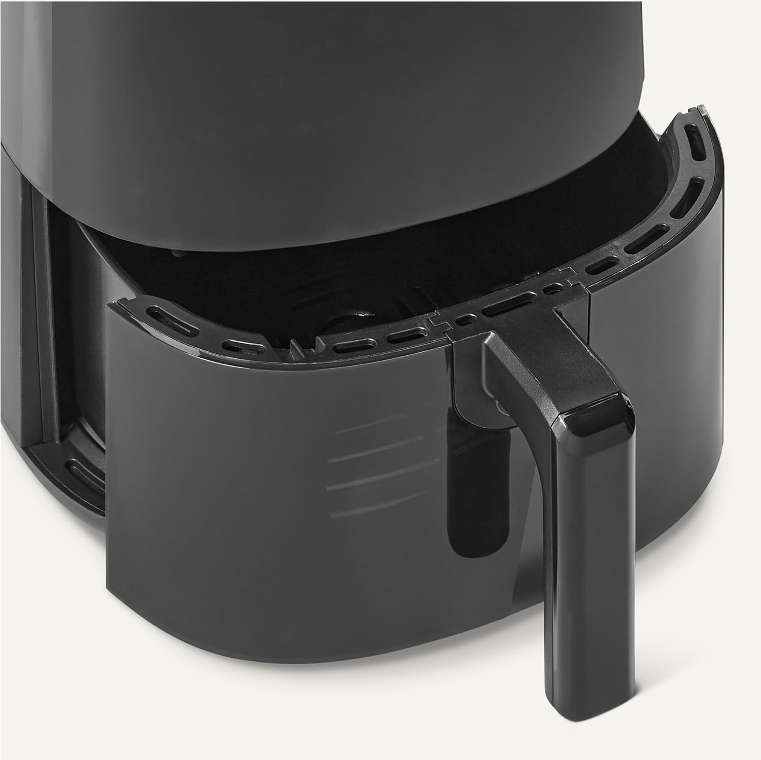 Amazon Basics Air Fryer — lifestyle shot with food