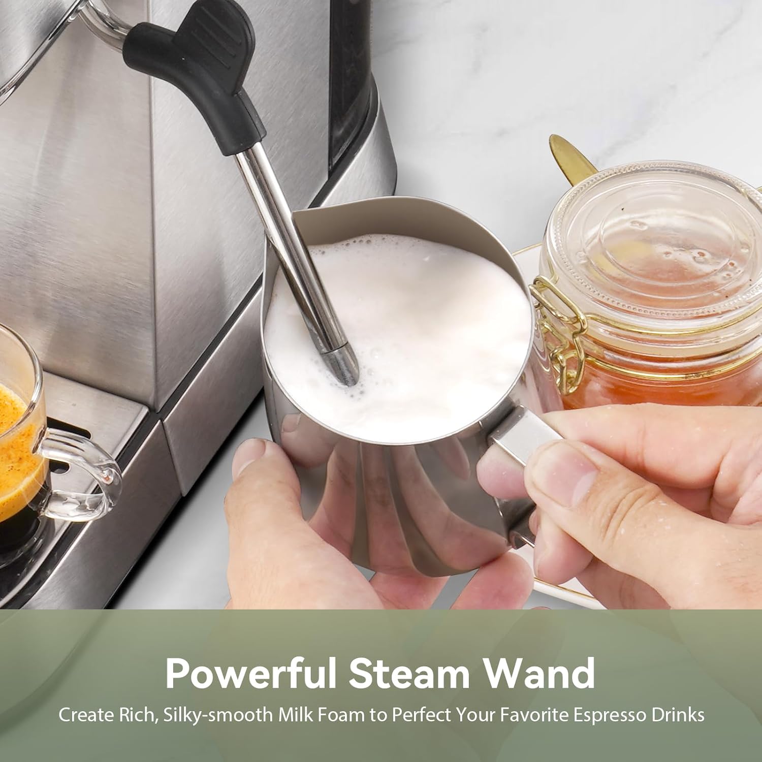 Gevi Espresso Machine – Side Profile