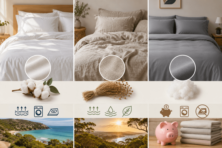 Cotton vs. Linen vs. Microfiber Which Quilt Cover Fabric Is Best for Your Bedroom