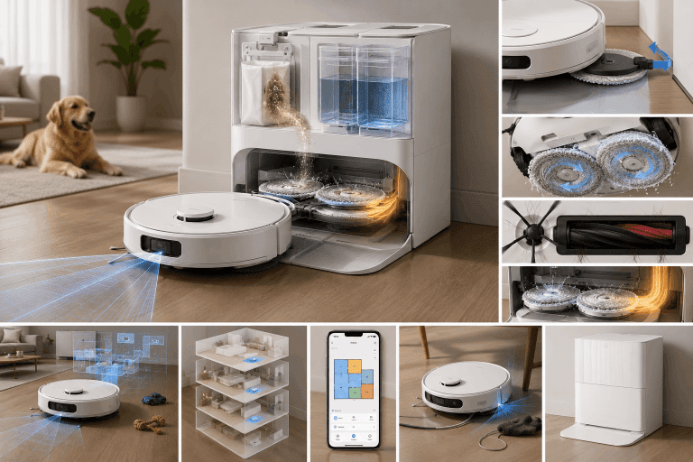 Roborock Qrevo S5V Robot Vacuum and Mop