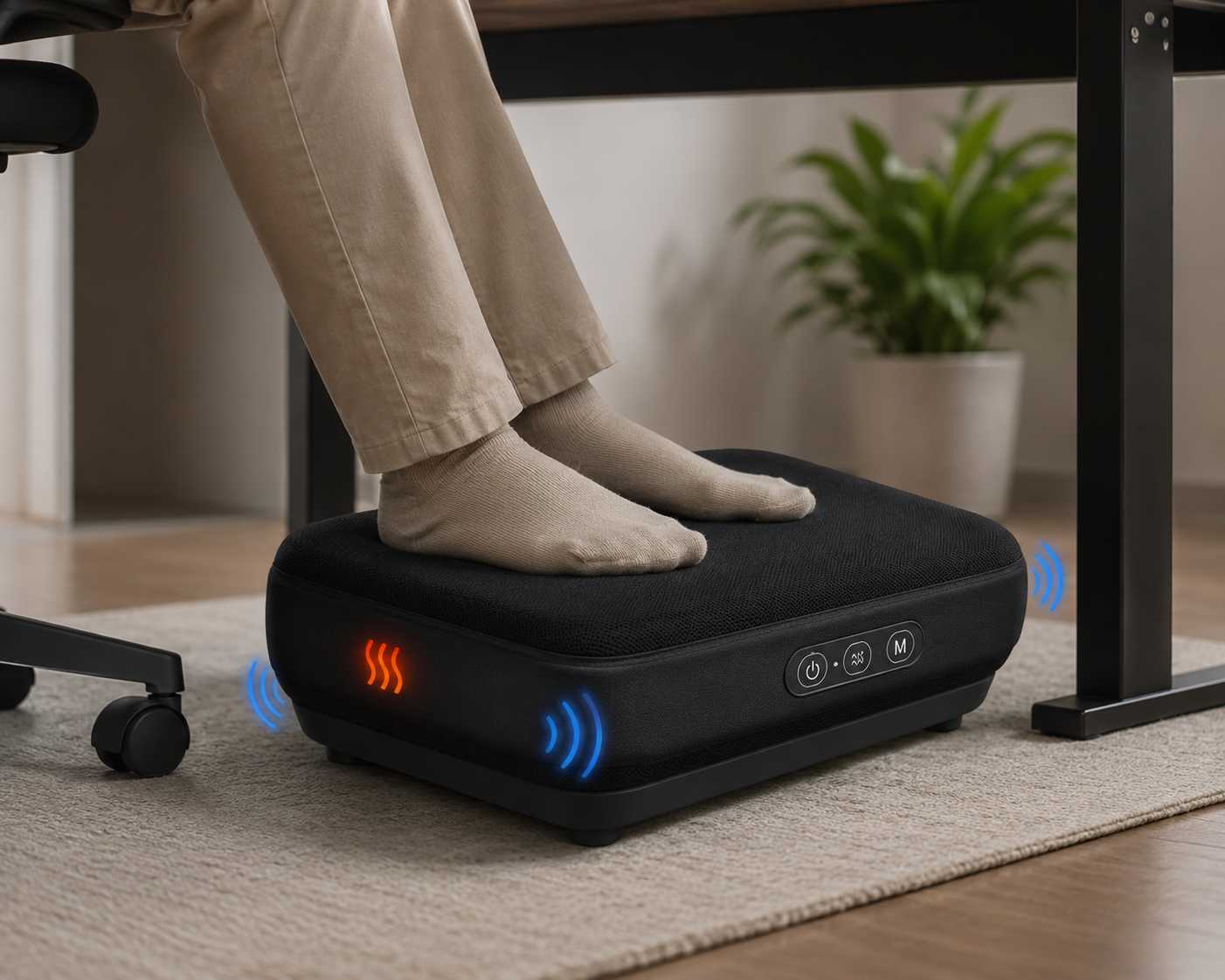 Beleduc Heated Footrest Under Desk BD-53FN-2
