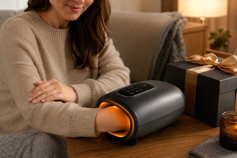 Comfier Cordless Hand Massager with Heat and Compression (CF-4403)