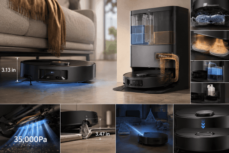 Dreame X60 Max Ultra Complete Robot Vacuum and Mop