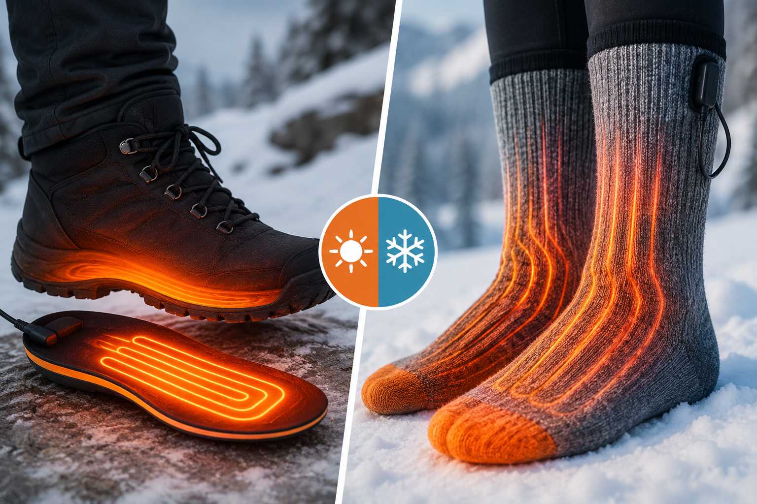 Heated Insoles vs Heated Socks Which One Actually Keeps Your Feet Warmer