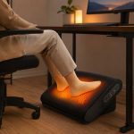 Heycool Heated Foot Rest Review Massage & Heat Under Desk