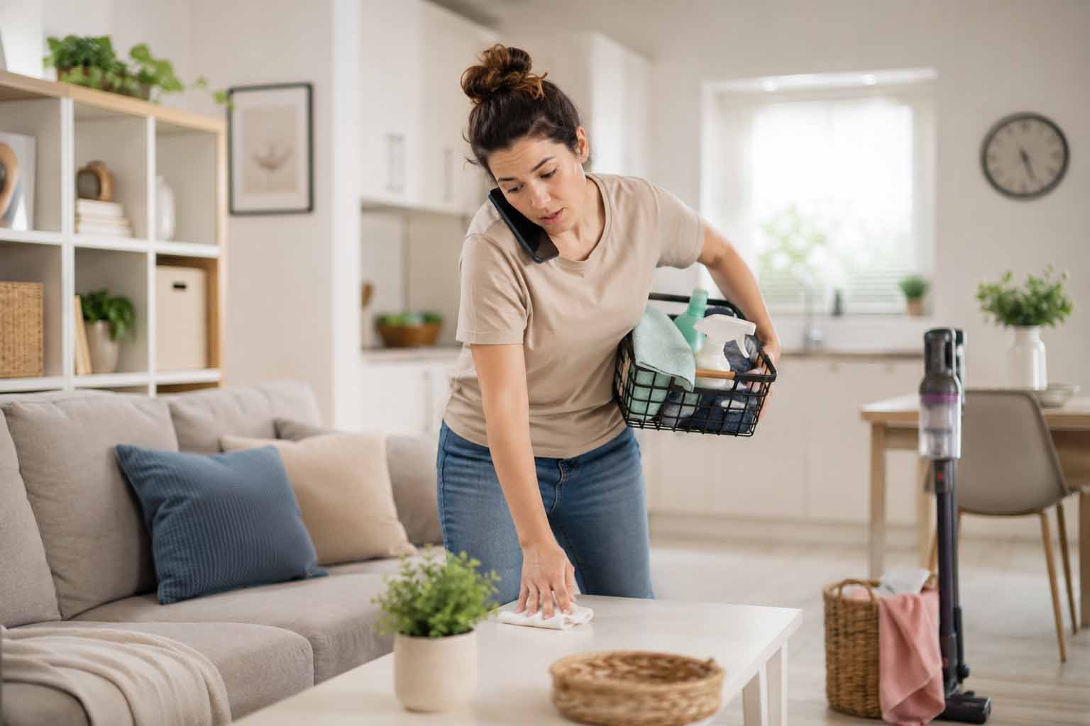 How to Keep a Clean House When You Have No Time