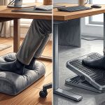Memory Foam vs. Hard Plastic Footrests Which Is Better for Your Desk
