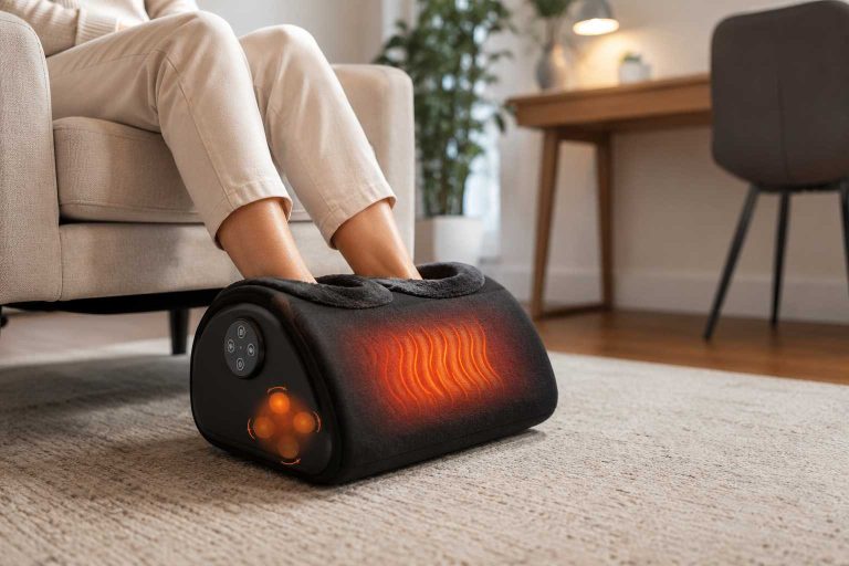 Snailax 535 Review Heated Footrest With Massage