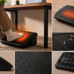 Snailax AL-535N Heated Footrest Under Desk