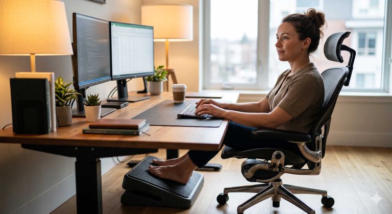 The Short Person's Guide to Desk Ergonomics Why Your Feet Need a Footrest