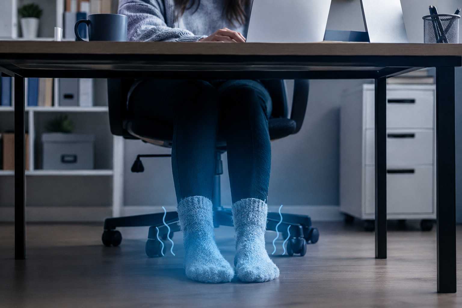 Why Are My Feet Always Cold at My Desk