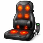 COMFIER Massage Seat Cushion with Heat and Adjustable Lumbar Support (CF-2421) Review