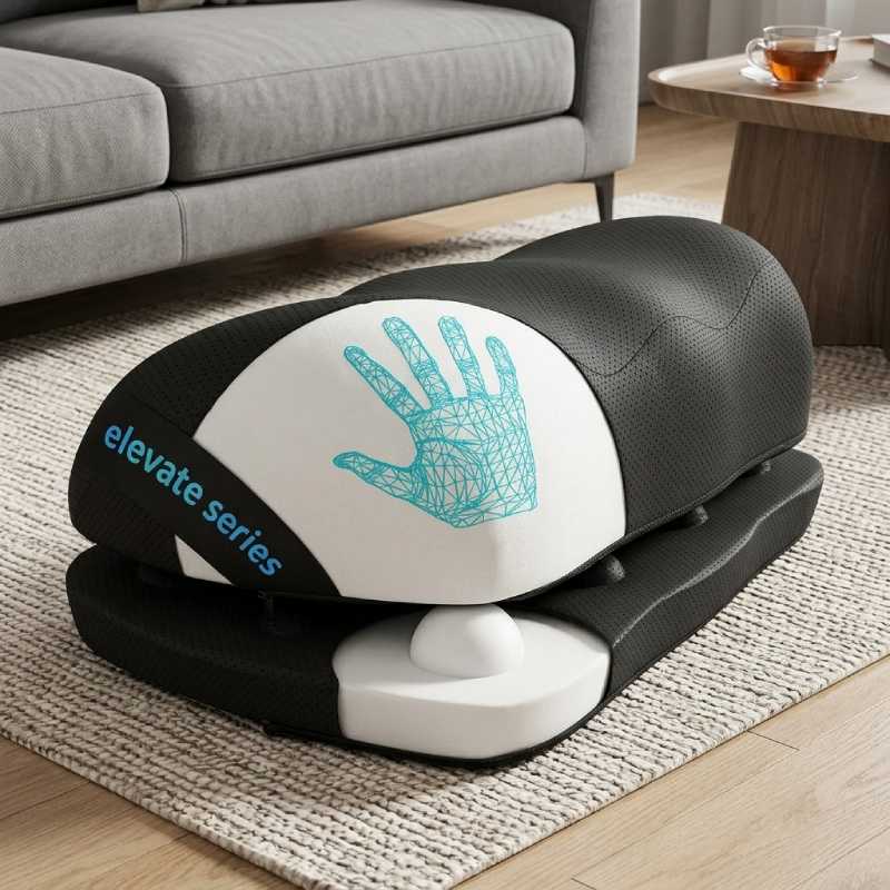 THERAZZAGGE TZ-2209-N(US) Shiatsu Neck & Back Massage Chair Pad