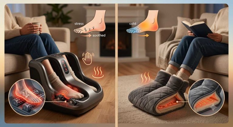 Foot Massagers with Heat vs. Basic Foot Warmers Which One Actually Solves Your Problem