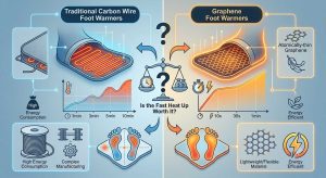 Graphene vs. Traditional Carbon Wire Foot Warmers