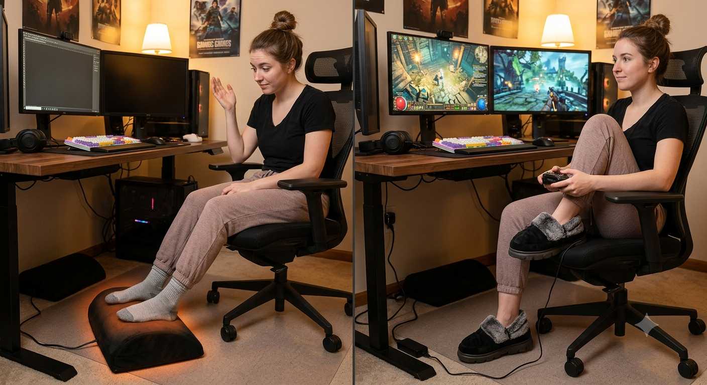 Heated Footrests vs. Heated Slippers Which One Actually Works for Gamers
