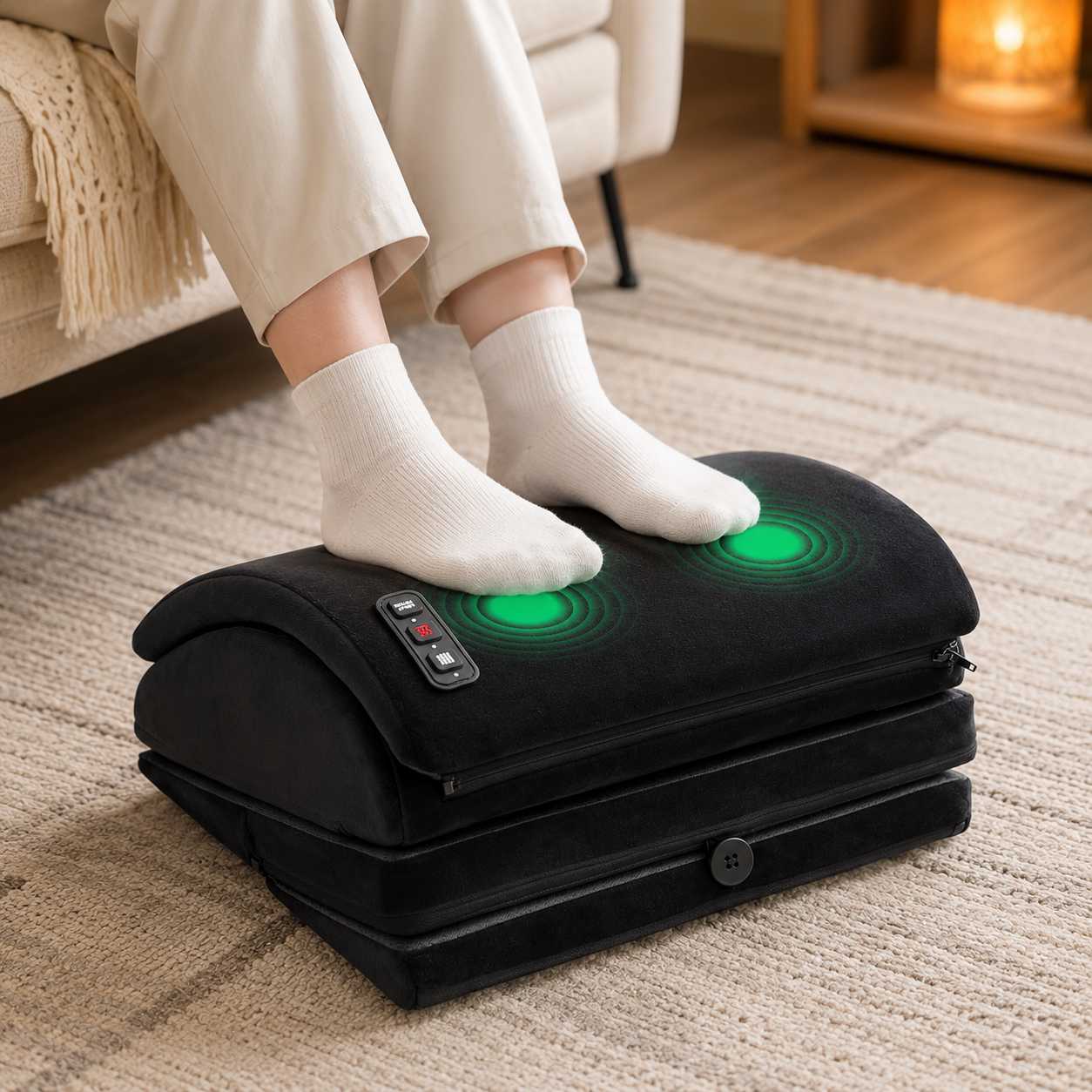 Heycool HY-5E5 Ergonomic Heated Footrest