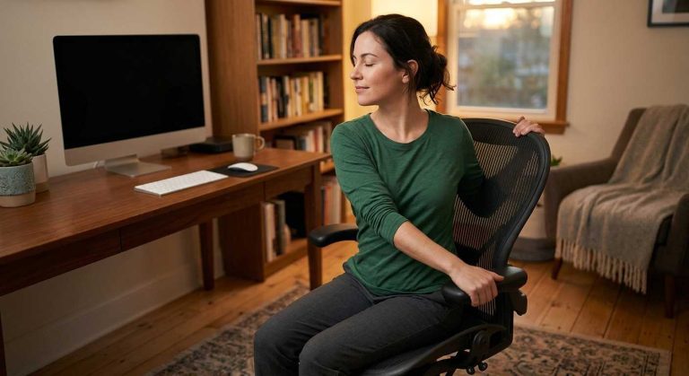 How to Relax Your Back After Work Without Leaving Your Chair