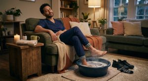 How to Soothe Sore Feet After a Long Shift