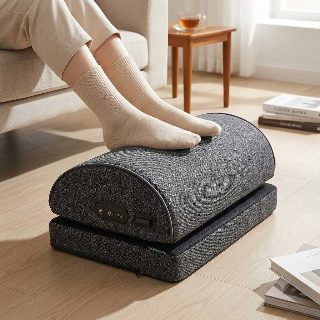 Snailax AL-535N Heated Under Desk Footrest