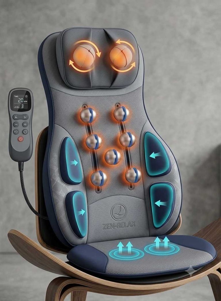 Snailax SL-248 Shiatsu Neck and Back Massager with Heat
