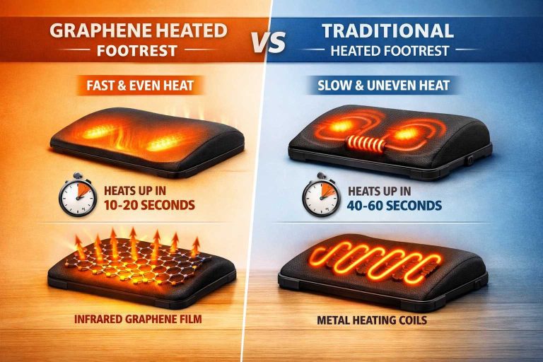 What Is a Graphene Heated Footrest, and Does It Actually Heat Up Faster?